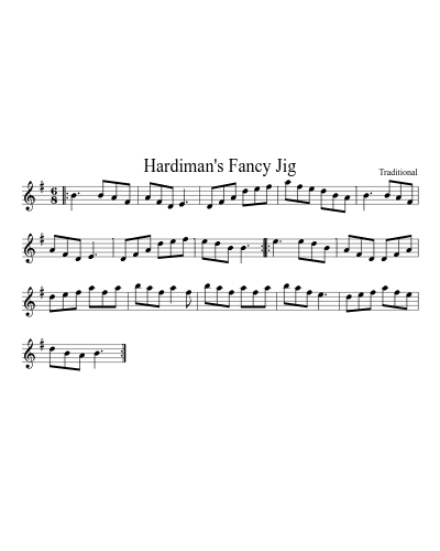 Hardiman's Fancy Jig
