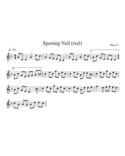 Sporting Nell (reel) preview