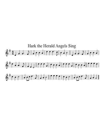 Hark The Herald Angels Sing (Version 3) preview