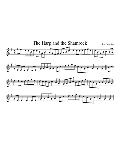 The Harp and the Shamrock preview