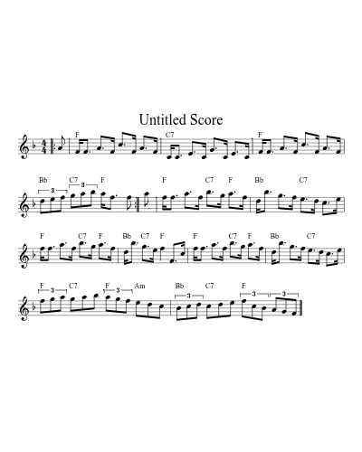 Harvest Home0 sheet music preview