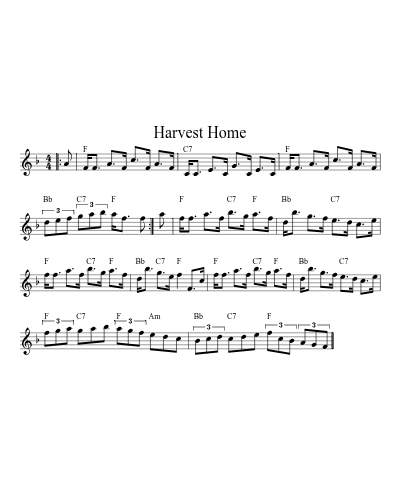Harvest Home (Version 4)