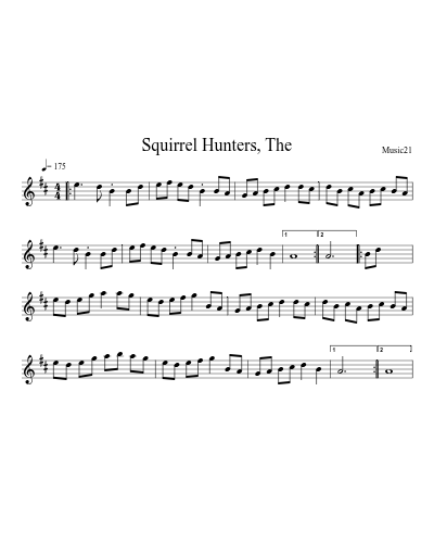 Squirrel Hunters, The preview