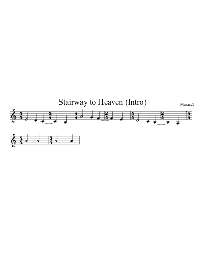 Stairway to Heaven (Intro) preview