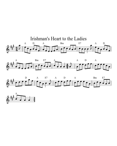 Irishman's Heart to the Ladies (Haste Timmy Irishmans Set) preview