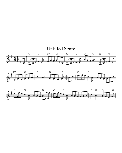 Haste to the Wedding (Version 27) sheet music preview