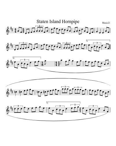 Staten Island Hornpipe preview
