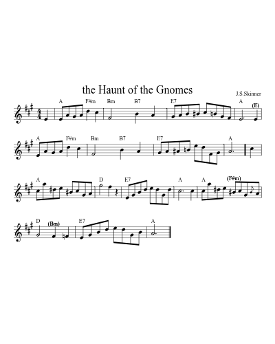 the Haunt of the Gnomes