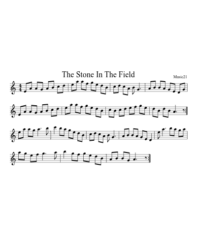 The Stone In The Field preview