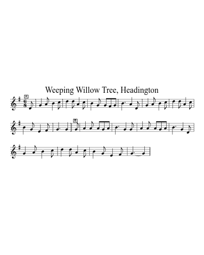 Weeping Willow Tree, Headington