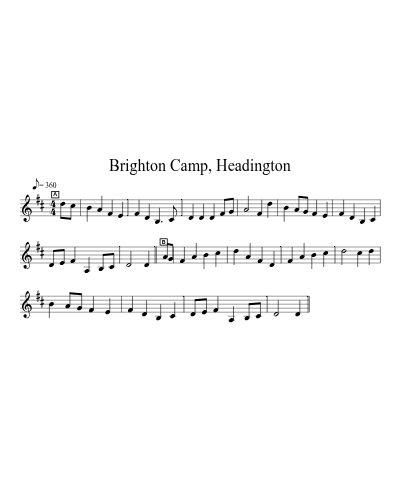 Brighton Camp, Headington