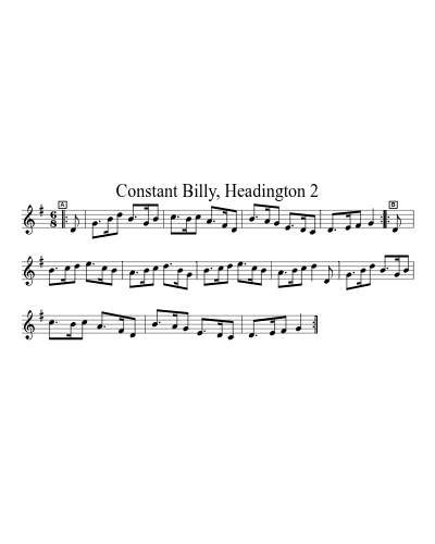 Constant Billy, Headington 2