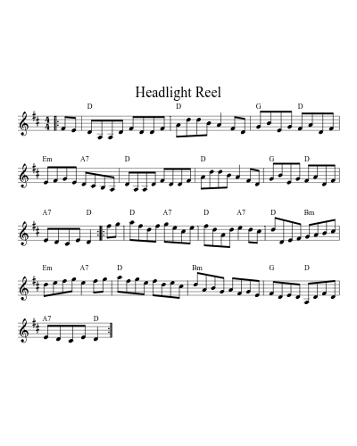 Headlight Reel