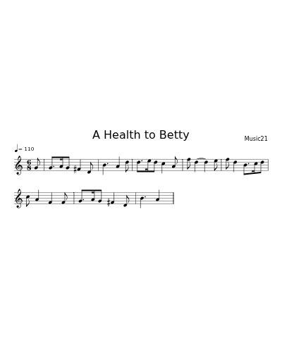 A Health to Betty (Version 4)