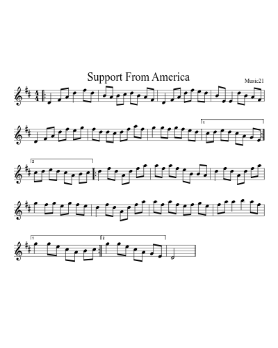 Support From America