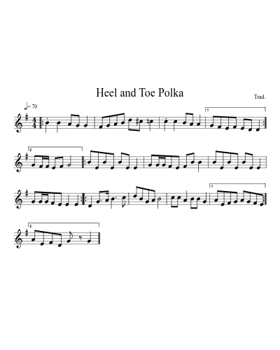 Heel and Toe Polka (Version 5)