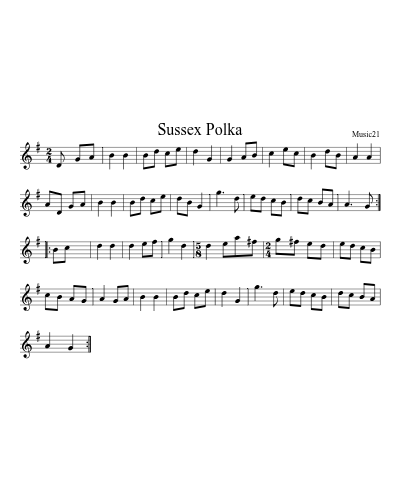 Sussex Polka preview