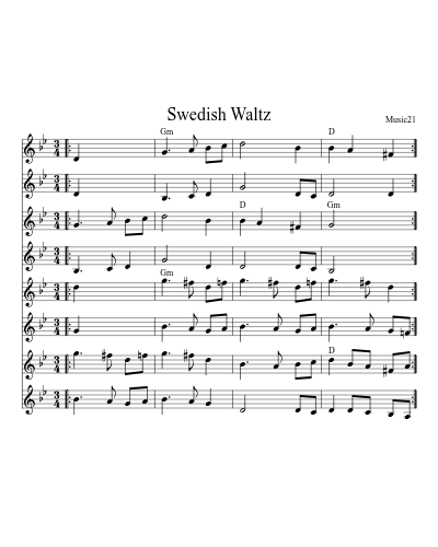 Swedish Waltz