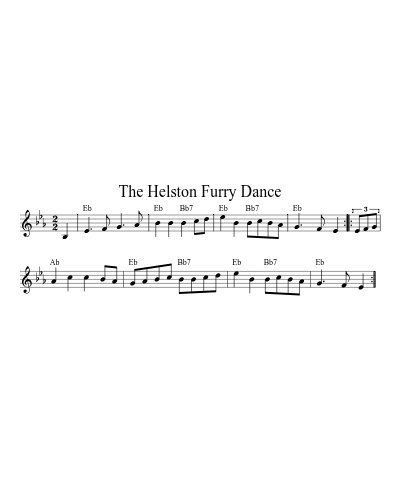 The Helston Furry Dance
