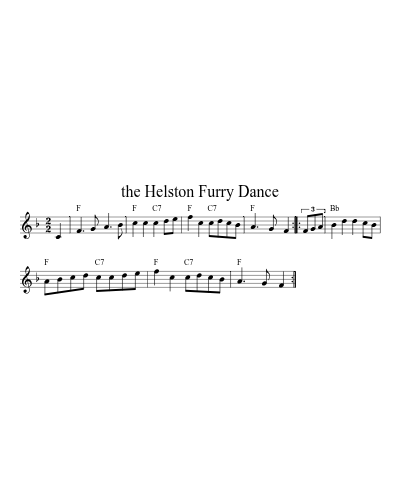 The Helston Furry Dance (Version 5)