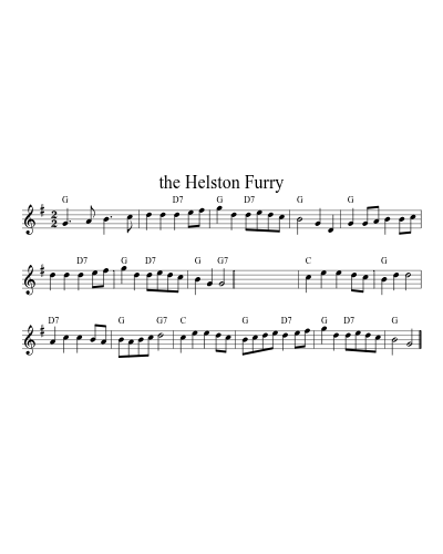 The Helston Furry (Version 4)