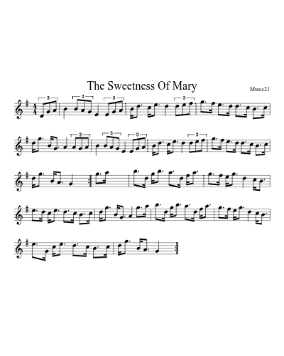 The Sweetness Of Mary preview