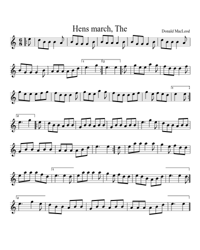 Hens march, The (Version 2)