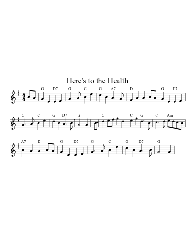 Here's to the Health