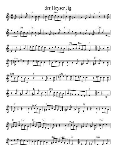 der Heyser Jig (Version 4)