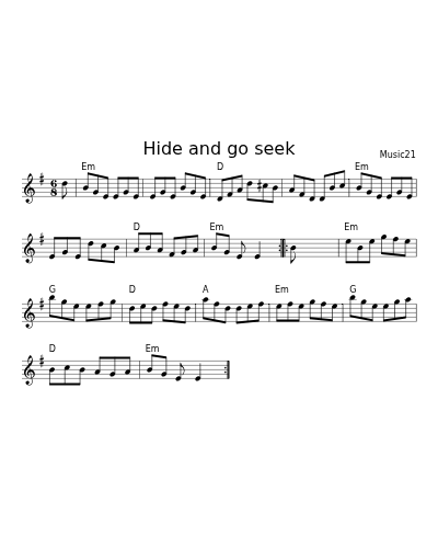 Hide and go seek (Version 4)