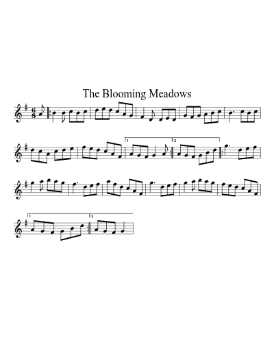 The blooming meadows (Version 12)