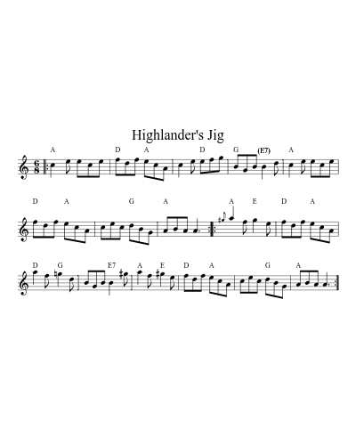 Highlander's Jig