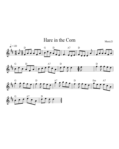 Hare in the Corn preview