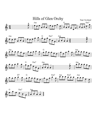 Hills of Glen Orchy (Version 7)