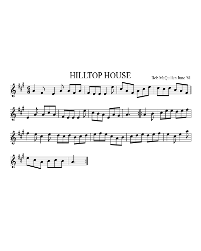 HILLTOP HOUSE (Version 2)