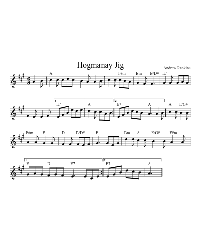 Hogmanay Jig (Version 7)