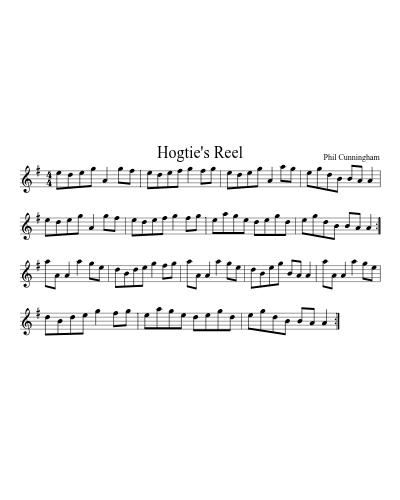 Hogtie's Reel (Version 2) preview