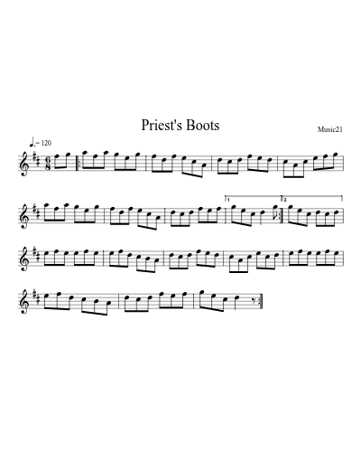 Priest's Boots