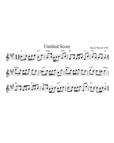 Hole In The Wall 2 (Version 2) sheet music preview