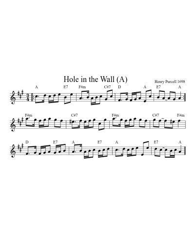 Hole in the Wall   (A)