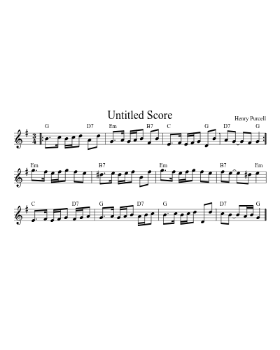 Hole in the Wall (Version 7) sheet music preview