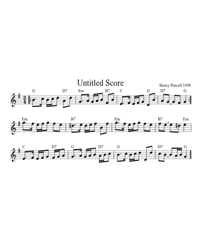 Hole in the Wall F G A Bb 16 3 (Version 2) sheet music preview