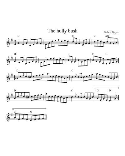 The holly bush (Version 2) preview