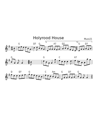 Holyrood House (Version 3)