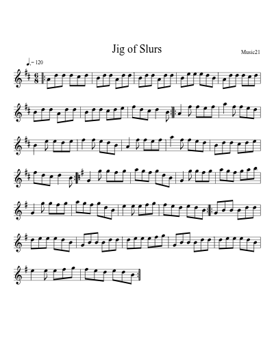Jig of Slurs preview