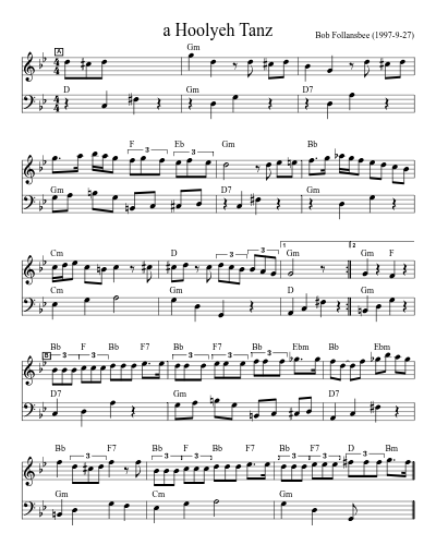 a Hoolyeh Tanz (Version 2)