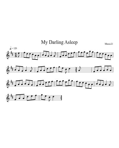 My Darling Asleep preview