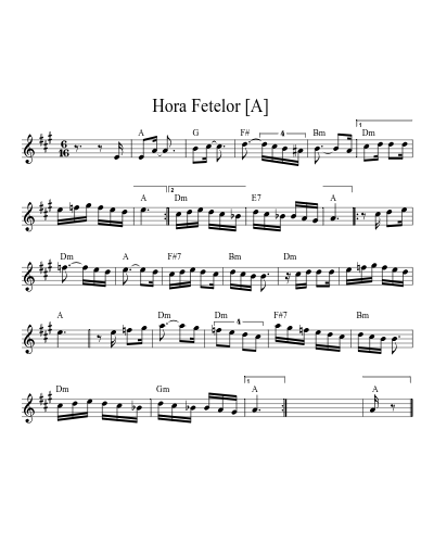 Hora Fetelor    [A] (Version 2)