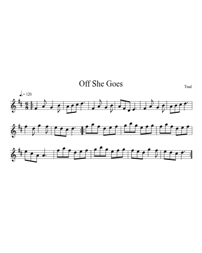 Off She Goes (Teviot Brig)