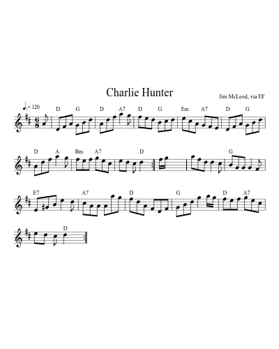 Charlie Hunter (Teviot Brig)